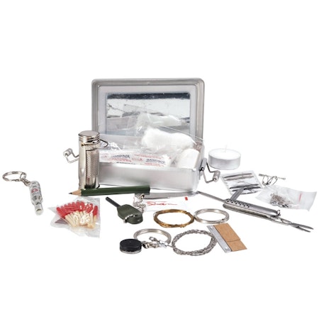 MIL-TEC by STURM SURVIVAL KIT ALUMINUM BOX