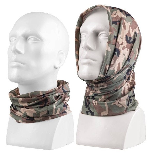 MIL-TEC by STURM Multi funktion Headgear (BUFF) - Woodland Camo