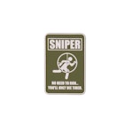 Sniper PVC Märke