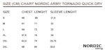 Nordic Army® Quick Dry T-Shirt - Militärgrön - Nationsmärke