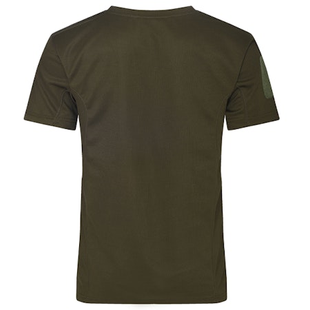 Nordic Army® Quick Dry T-Shirt - Militärgrön - Nationsmärke
