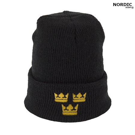 Tre Kronor Royal Ullmössa - Svart