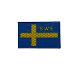 Svensk Flagga med Reflex