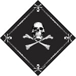 ROTHCO Skull Jolly Roger Bandana