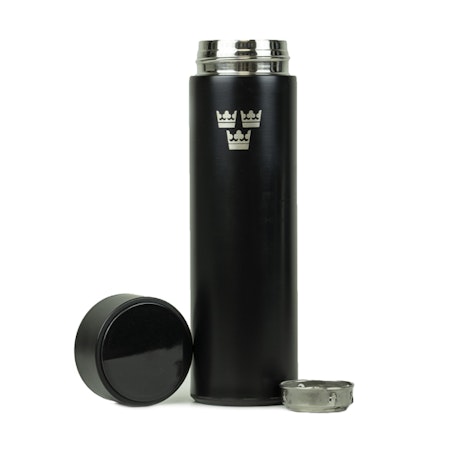 SMART LED Display Premium Thermos 500ml - Svart