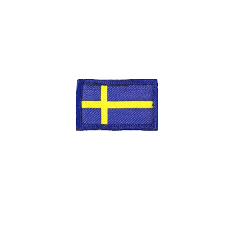 Nordic Army® Svensk Flagga Tygmärke Liten - Kardborre