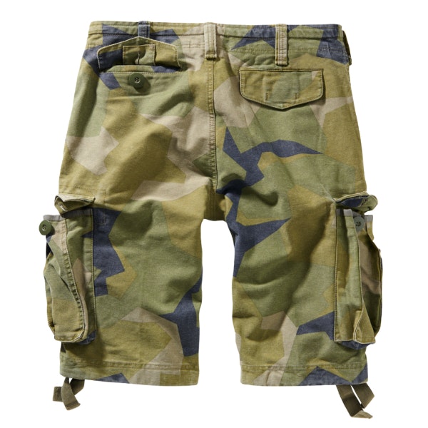 Brandit Vintage Cargo Shorts - M90 Camo