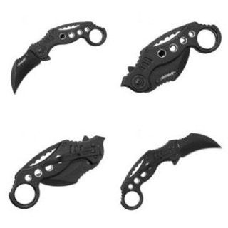 HALLER KARAMBIT FICKKNIV - SVART