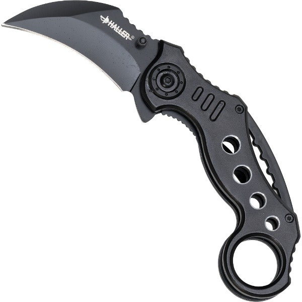 HALLER KARAMBIT FICKKNIV - SVART