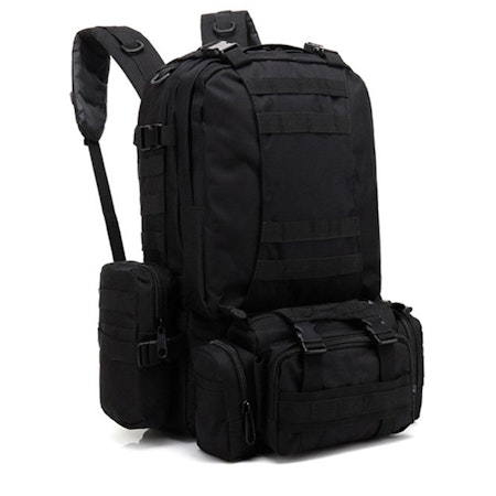 Tactical Ranger Ryggsäck 55L - Svart