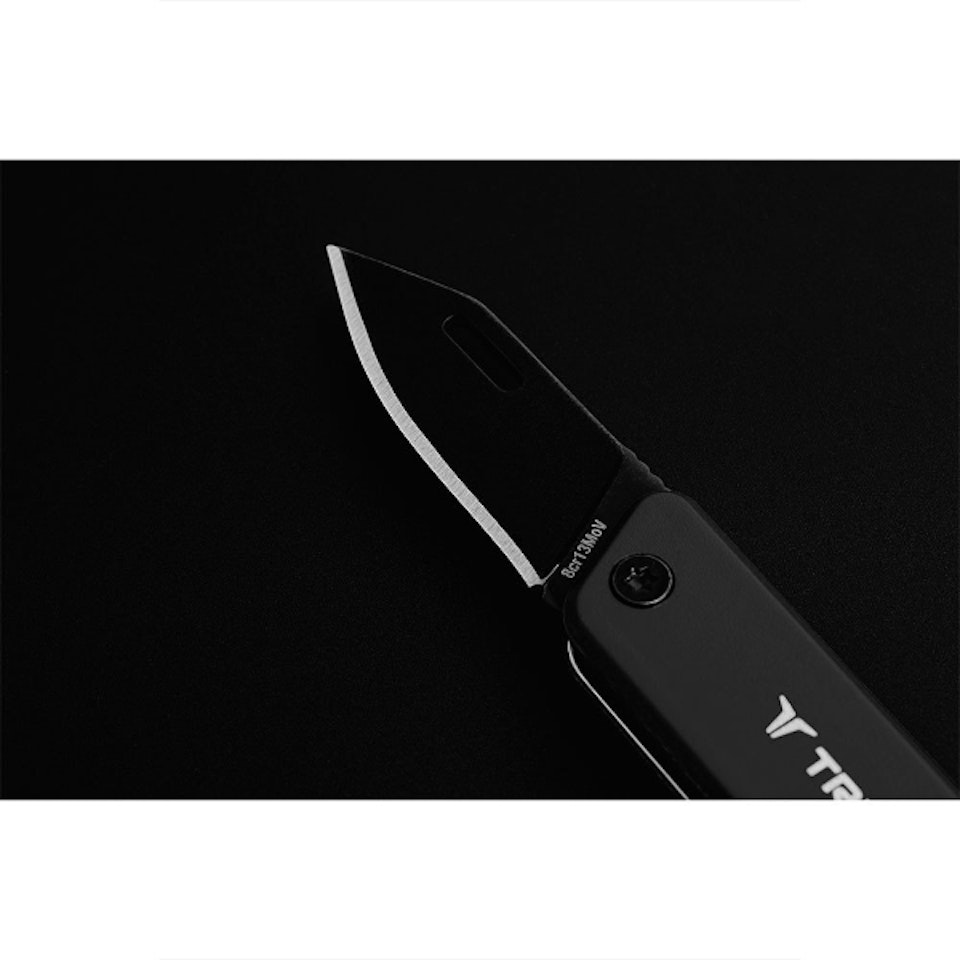 TRUE UTILITY Modern Keychain Knife - Black