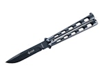 REPLIKA Butterfly Kniv - Svart