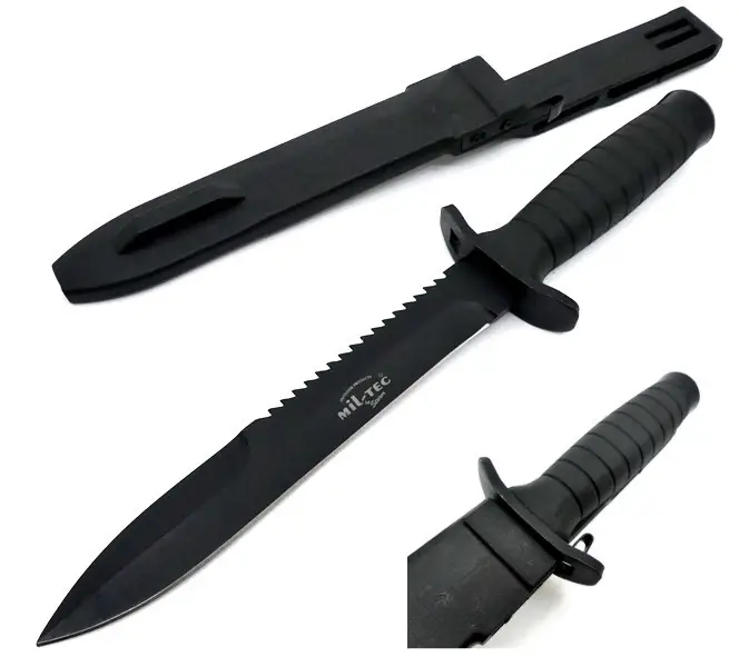 MIL-TEC by STURM COMBAT KNIFE - BLACK