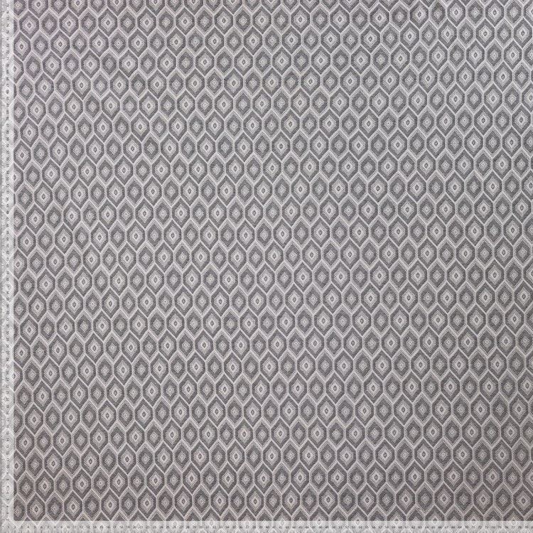 Stuv, Jacquard jersey Grå Romber 120cm