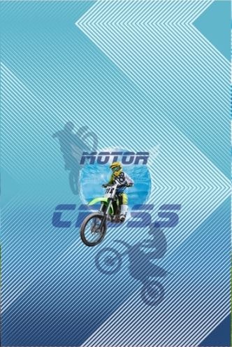 Motocross Panel 2, 75x50cm