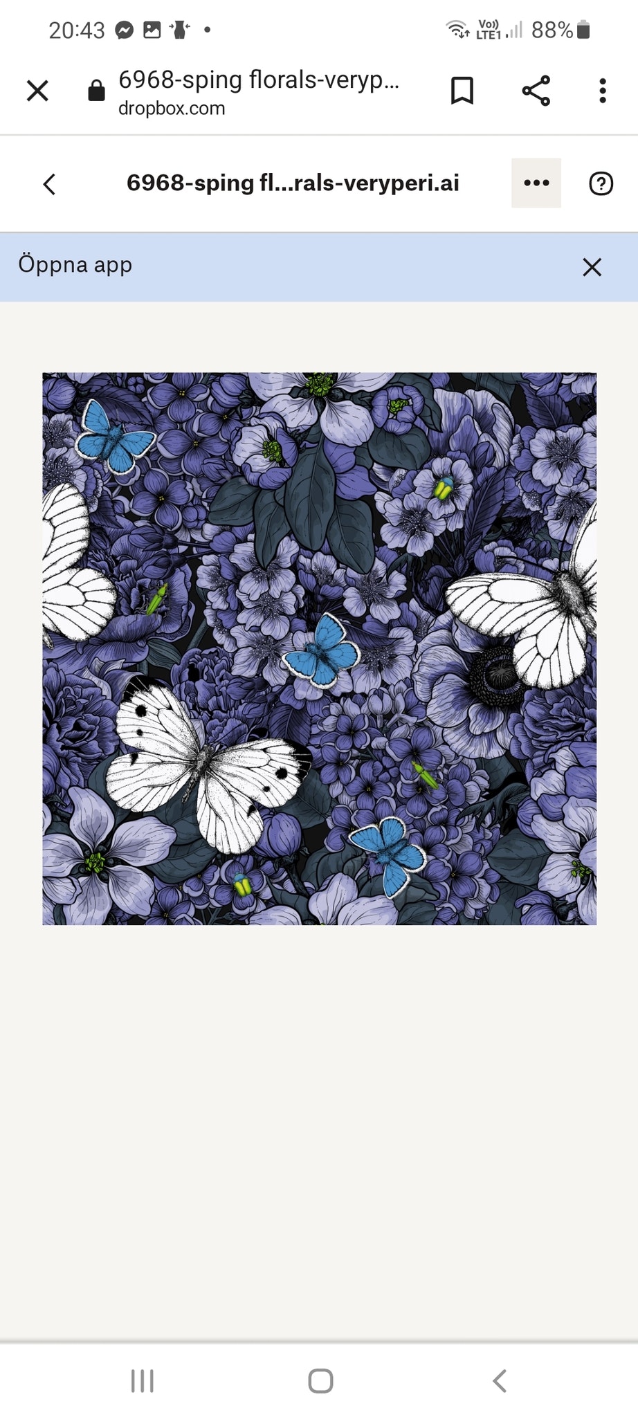 Very Peri - vårblommor