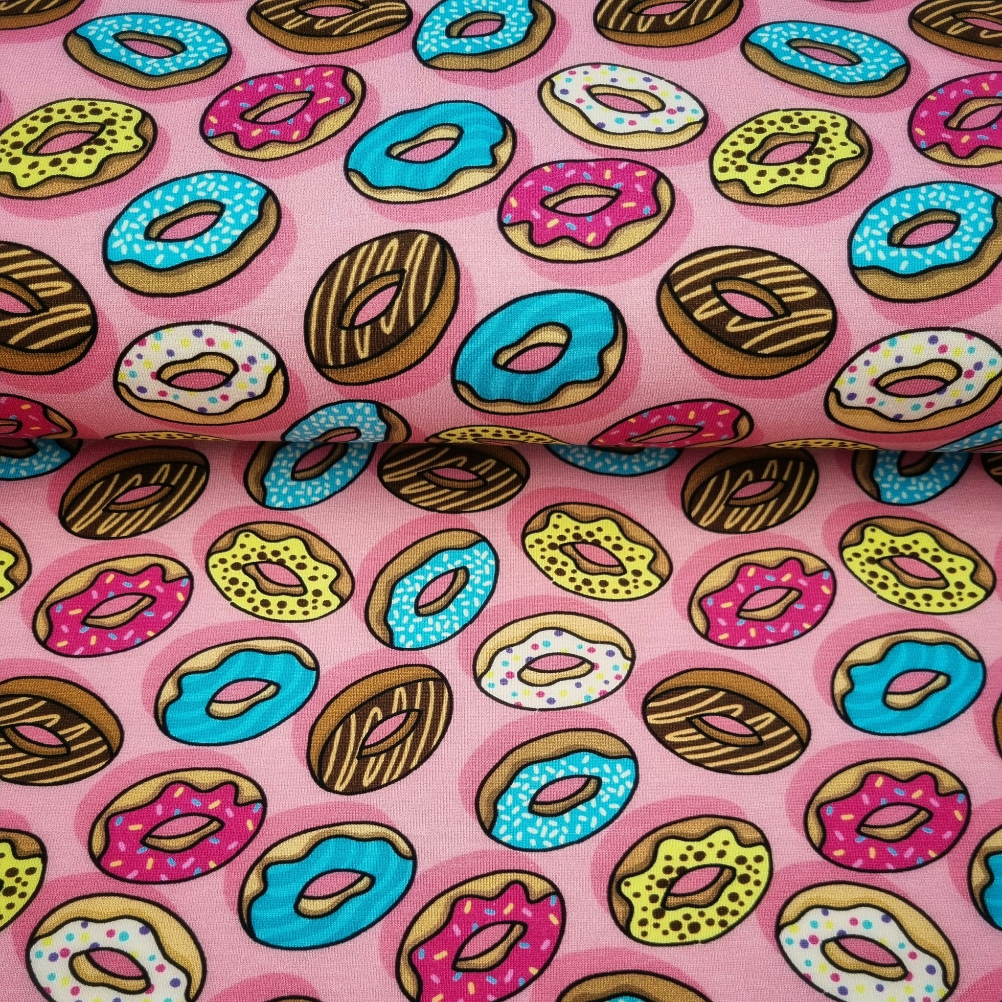 Donuts Från Albstoffe / Hamburger Liebe, rosa