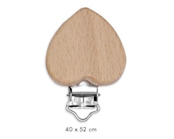 Clips/ Napphållare i trä