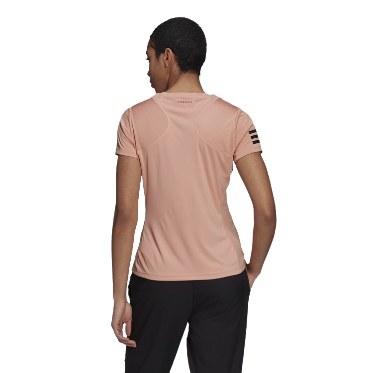 Adidas Club Tennis T-Shirt Ambient Blush / Svart - Dam
