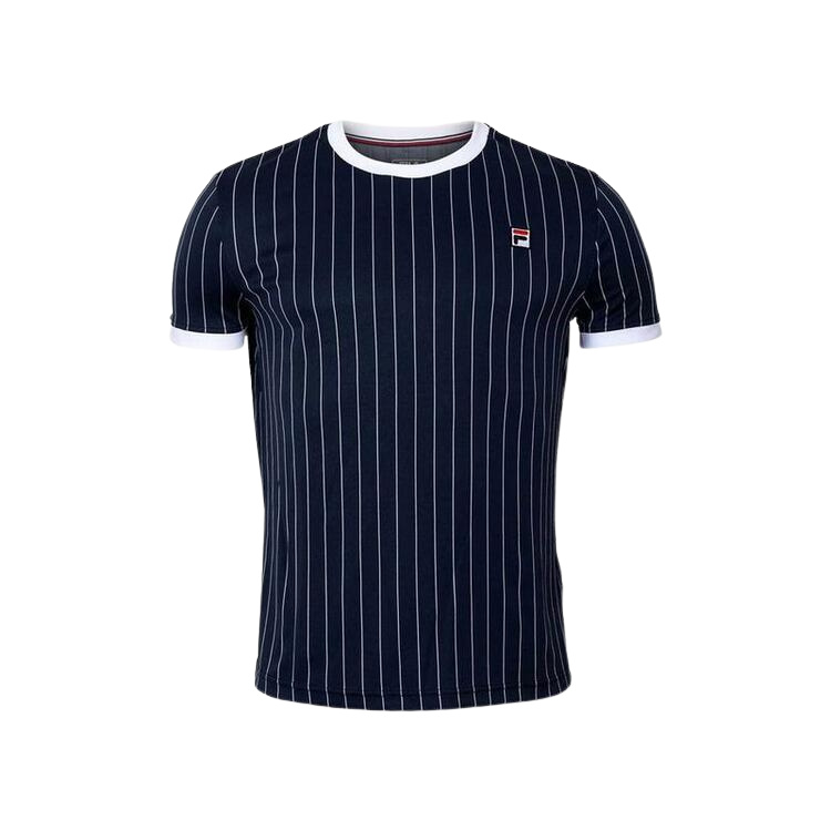 FILA T-shirt Stripes Blå/vit - Herr