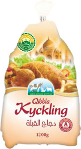 Kyckling hel Qibbla Halal 1200g