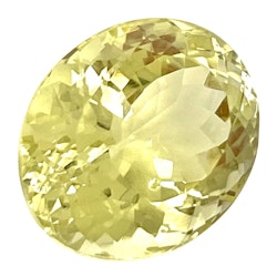 29,18 Karat naturlig obehandlad Citrin med certifikat