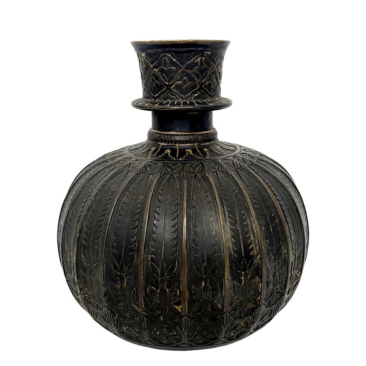 Antik asiatisk brons kanna, 1800-tal