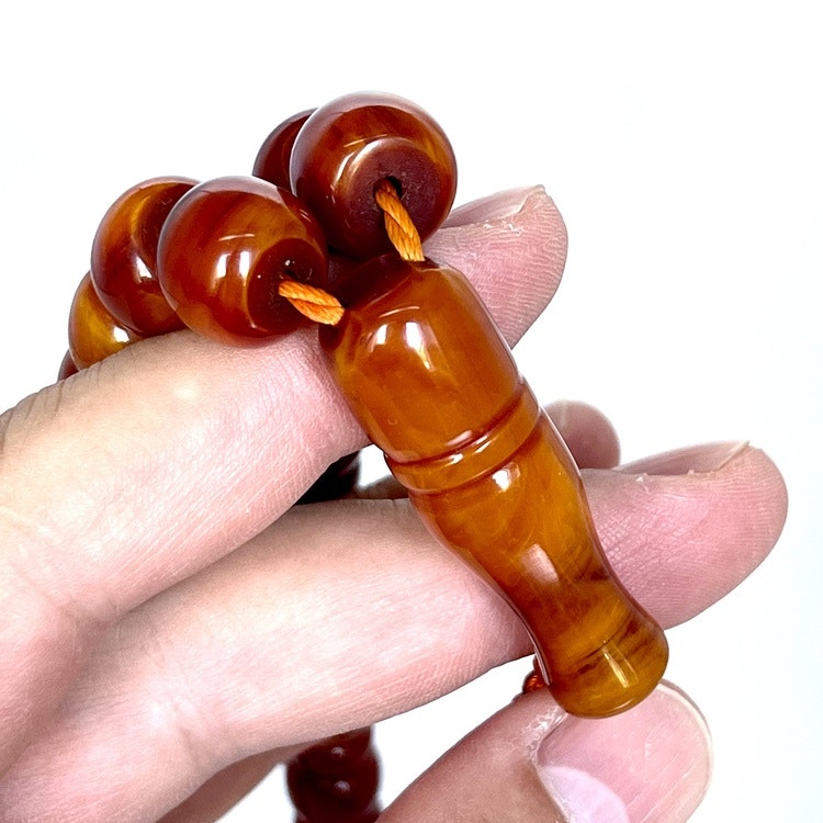 Old bakelite rosary, 62 g