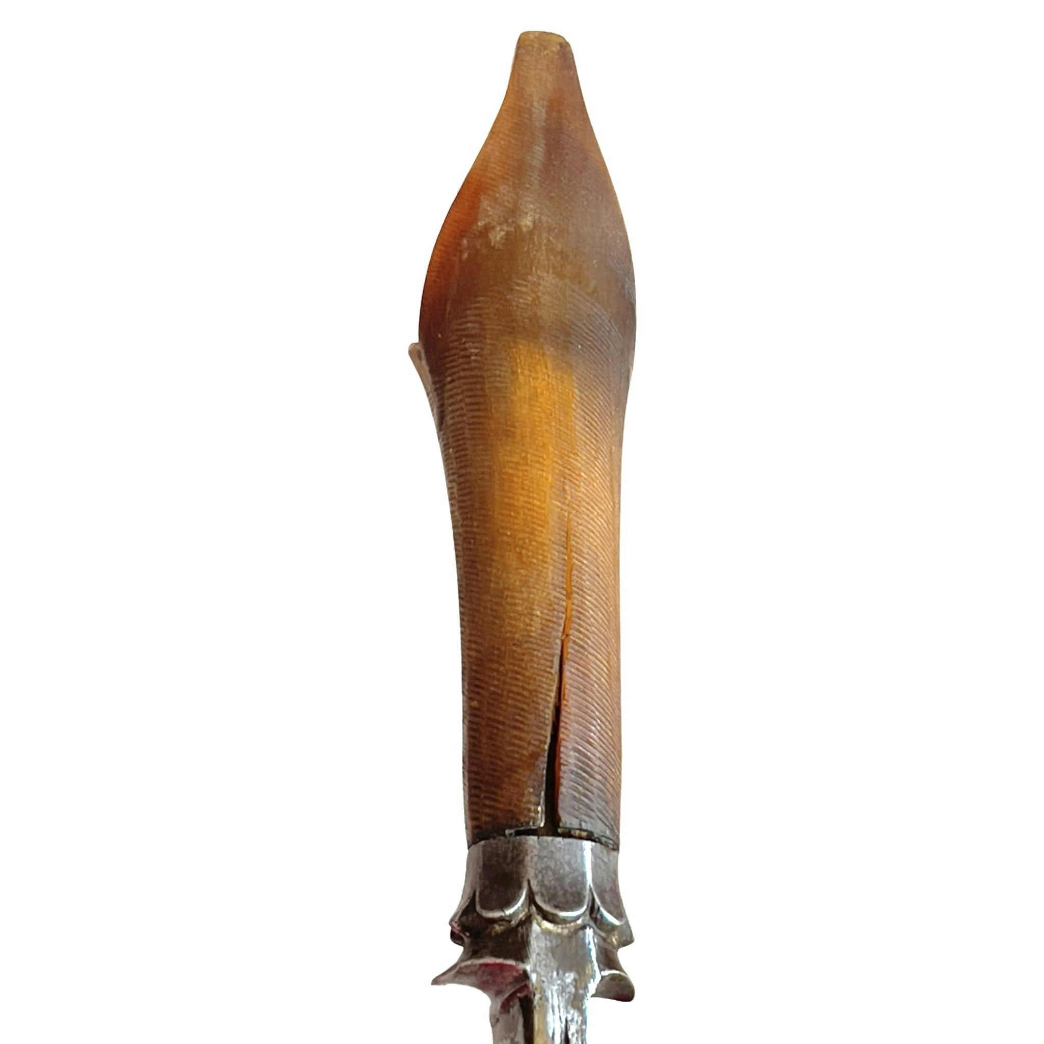 Aceh sikkin panjang svard, 1800-talet med silver handtag