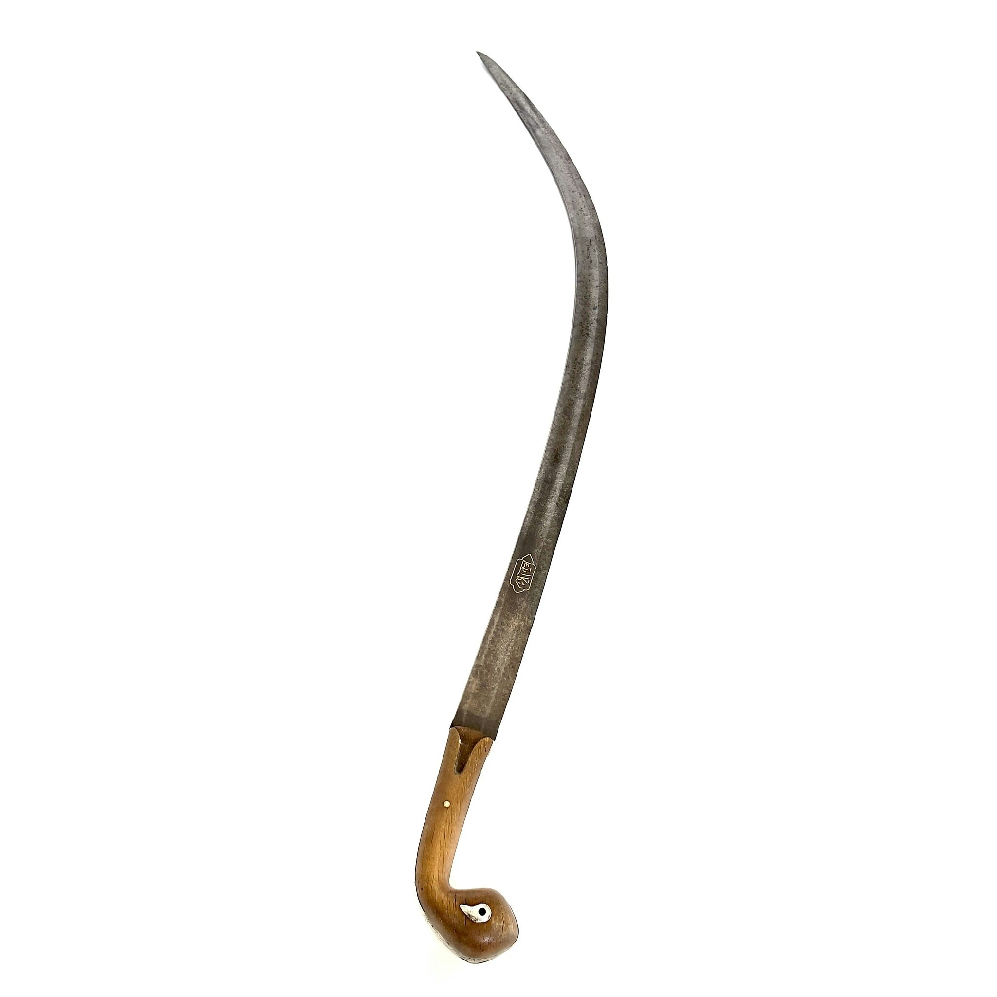 Ottomansk Shamshir svärd, Damaskus stål Jaohar