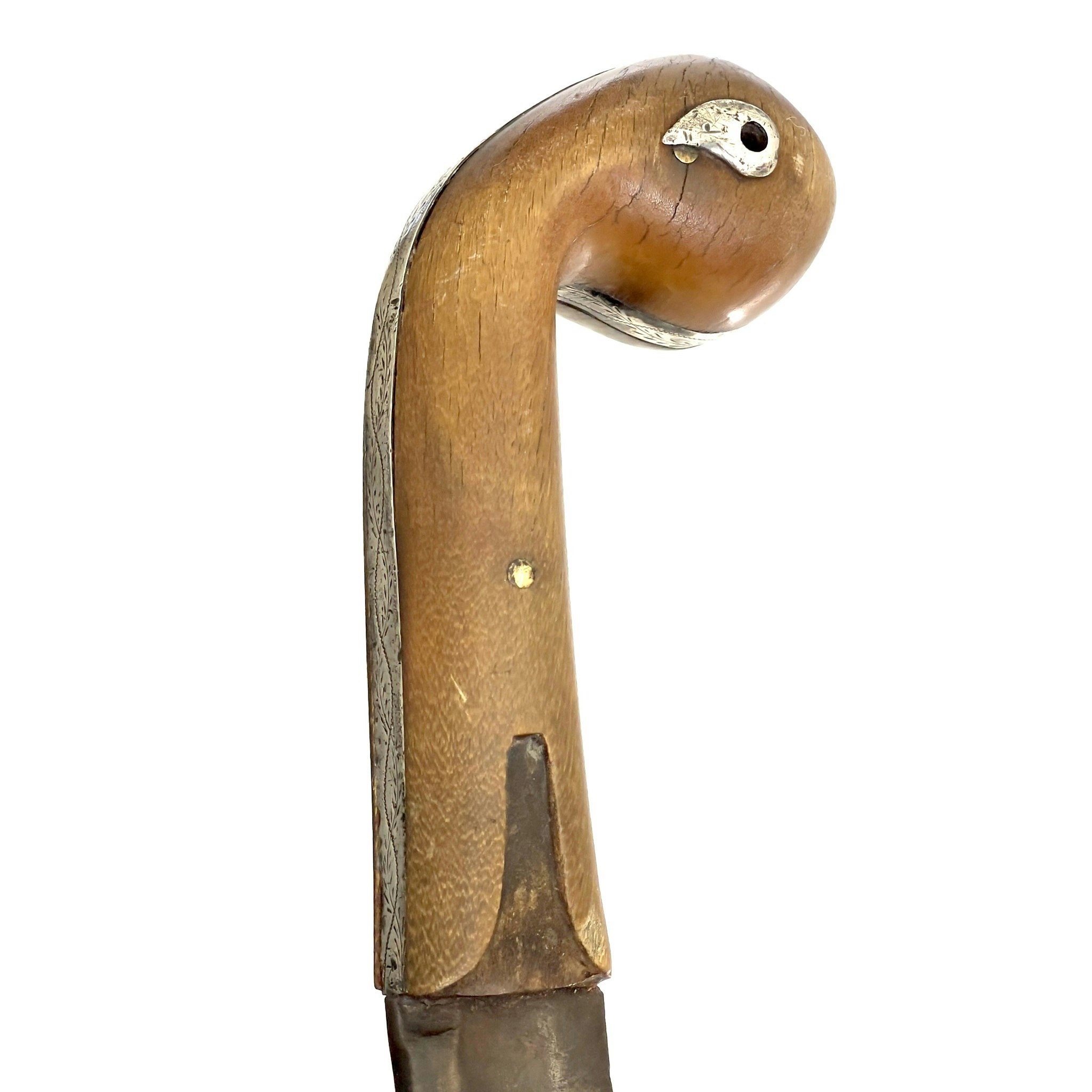 Ottomansk Shamshir svärd, Damaskus stål Jaohar