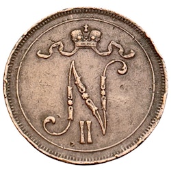 Finland 10 penniä 1916