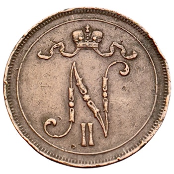 Finland 10 pennies 1916