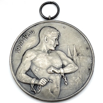 Silver Medal Dortmund, Germany 1929-1930
