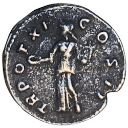 Römische Silbermünze Marcus Aurelius Silberdenar (161-180 n. Chr.)