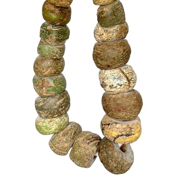 18 St Antika Romerska sten pärlor 700 f.Kr– 400 f.Kr.