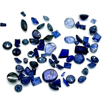 11,35 Karat naturliga blå safir
