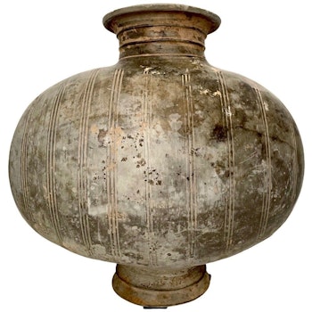 Han dynastin 206 f.Kr.-220 e.Kr Kinesisk Kokong urna