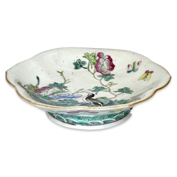 Tongzhi märke och period (1862-1874) Kinesisk porslin skål