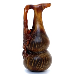 Ming dynastin (1368-1644) Kinesisk snidad amulett hänge