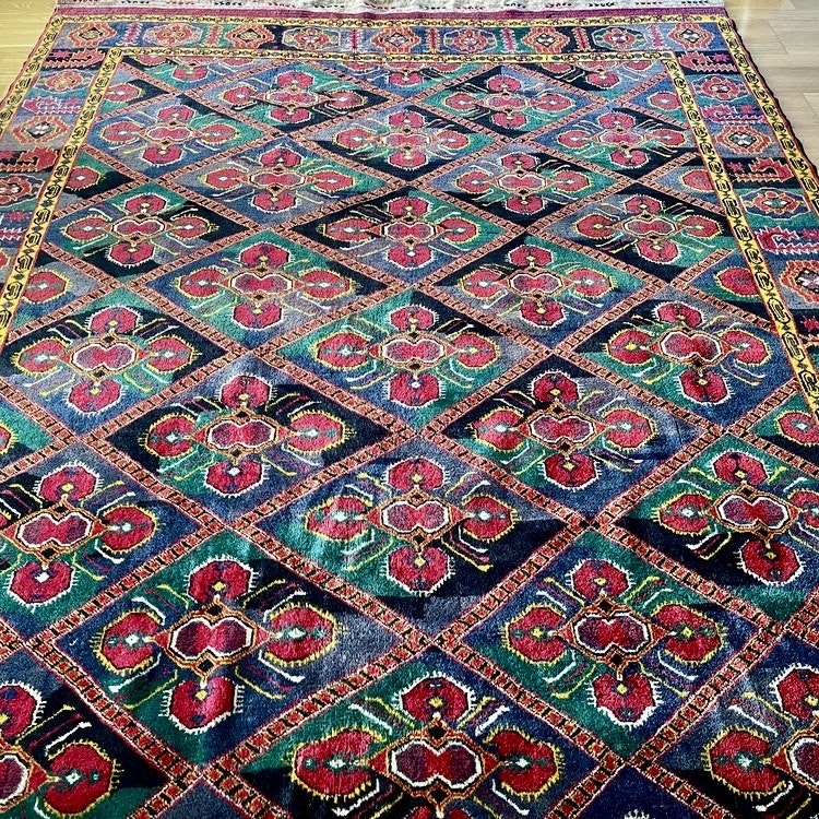 Alter handgeknüpfter Afghanischer Teppich, spätes 19. Jahrhundert - Tigris  Antiquitäten & Kunst