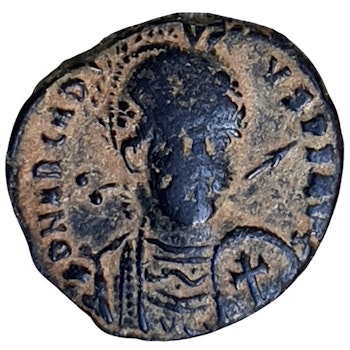 Romarriket Solidus (424-425) Theodosius II