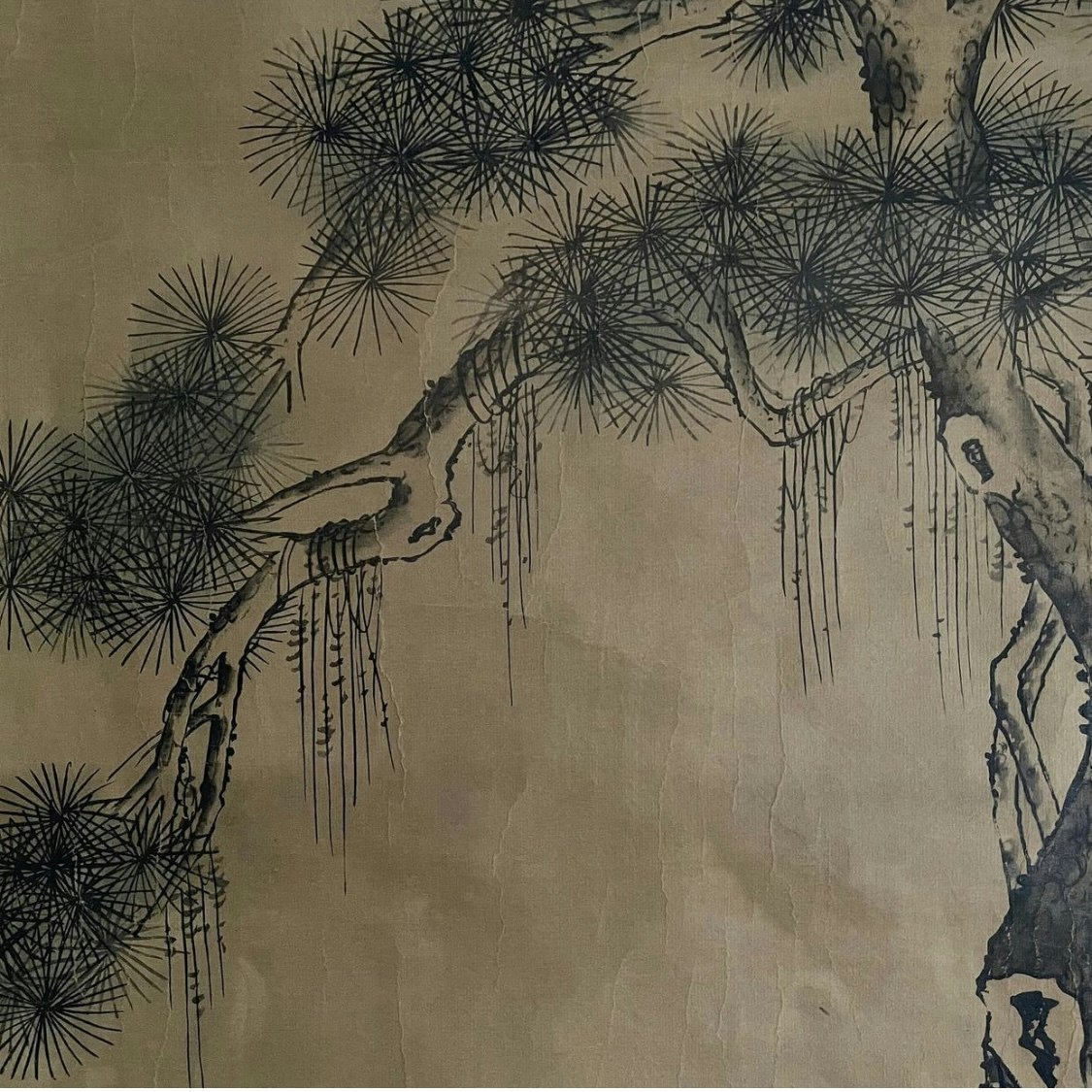 Rullmålningar Kina, tidigt 1900-talet, 173 X 64 cm