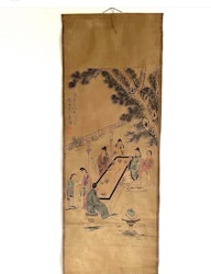 Rullmålningar Kina, tidigt 1900-talet, 173 X 64 cm