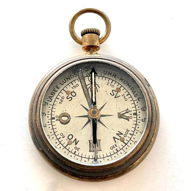 L'Abbe Lunds Uhr Kompas - Kompass, ca 1922-1930 - Tigris Antiques & Art