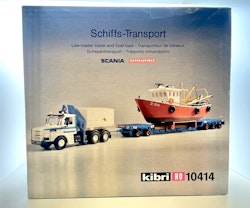 Vintage Kibri Schiffs-Transport Scania 10414 HO