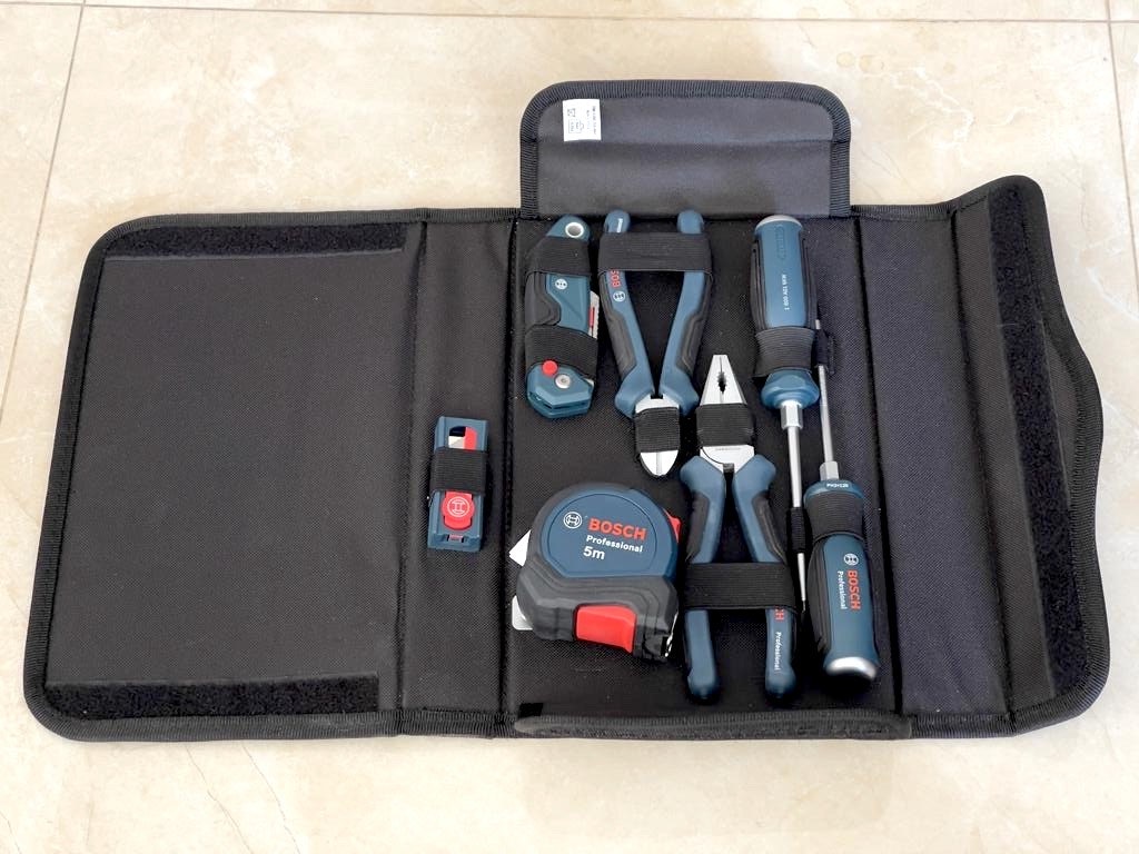 Bosch Professional 16-delars verktygssats i väska
