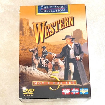 5X DVD Film, The Classic Collection Western Movie Box Set