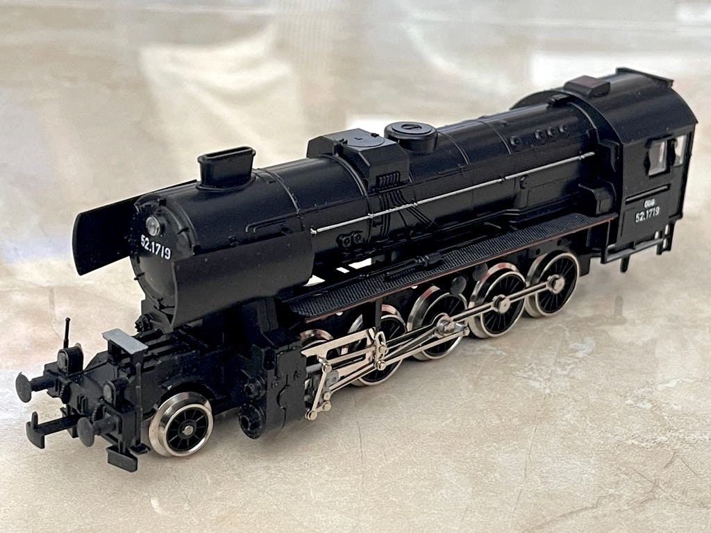 Vintage, Kleinbahn Ånglok D 52 1719 ÖBB Tender - Tigris Antiques & Art