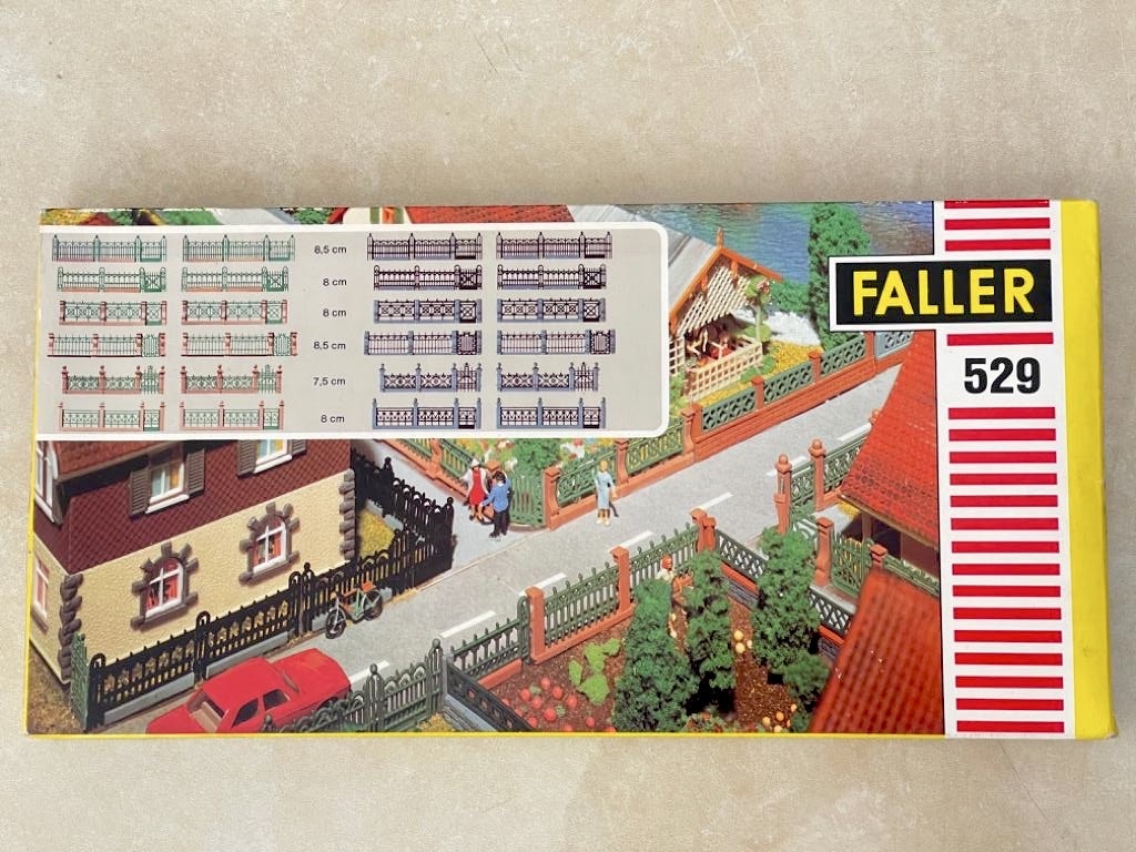 Faller Iron Fence Set 529 HO